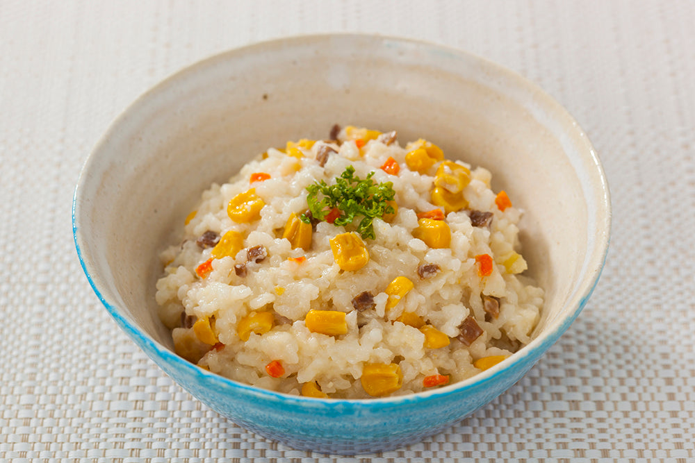 7年保存レトルト味ごはん3袋+白飯3袋 そのまま食べられる  耐温度域(-20℃~80℃)車内保存にも適す