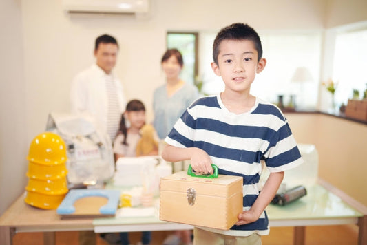 小さな子どもがいる家庭のための“やさしい防災”ガイド。
