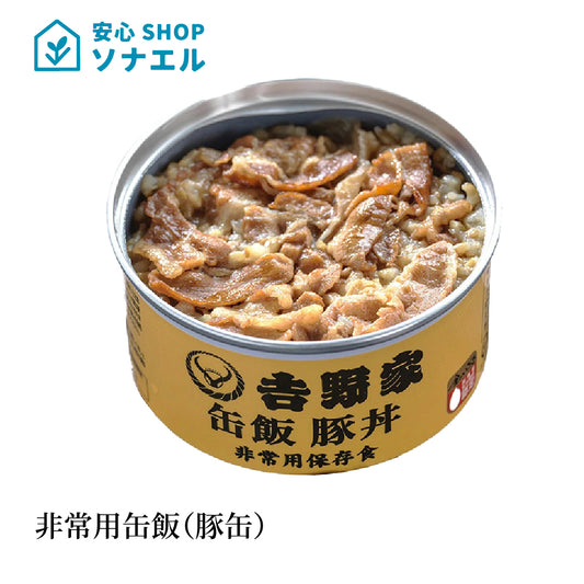非常用缶飯 豚丼缶 6缶 吉野家  3年保存