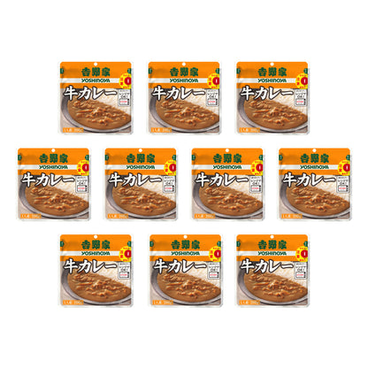 𠮷野家　レトルト牛カレー200g×10袋