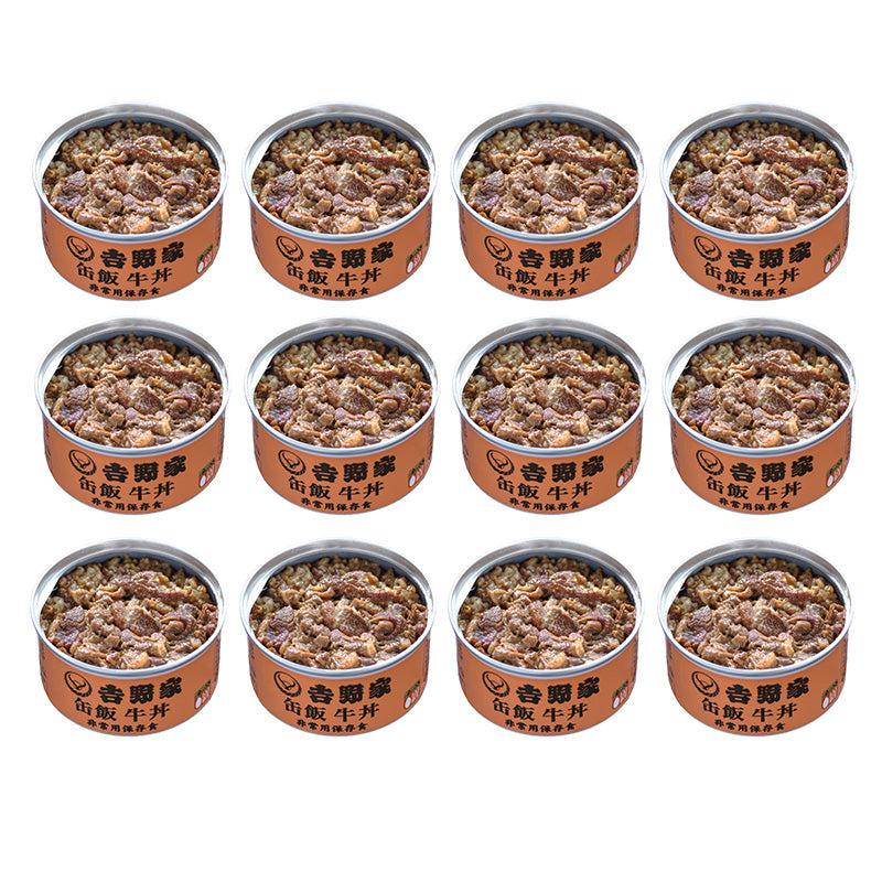 非常用缶飯　牛丼（12缶） 吉野家  3年保存