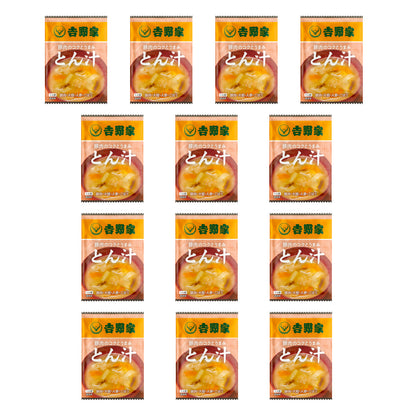 𠮷野家フリーズドライ　トン汁×13袋