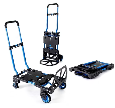 フラットカート　ツーバイフォー  2輪・4輪・フラットに形状変化 FLAT CART 2×4 台車 荷物運び 手押し台車アウトドア