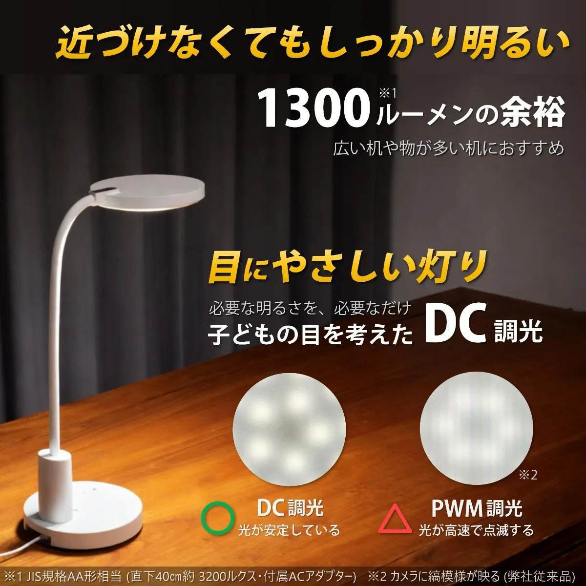 多用途デスクライト　